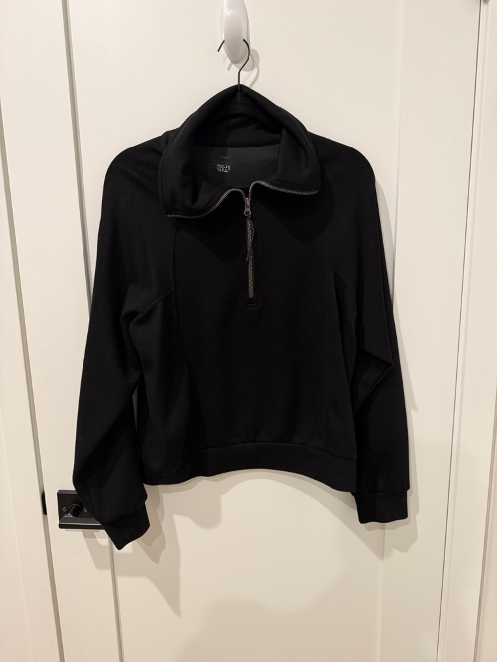 Target Black Half-Zip Pullover Sweatshirt